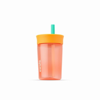 Owala 15oz Tumbler Water Bottles Kids Orange | AZSEQH039